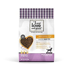 5lb - “I and love and you” Poultry Palooza Grain Free Dry Dog Food - $4.28 w/S&S and coupon, (As Low As - $4.00)