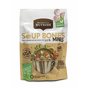 8-Ct 4.2-Oz Rachael Ray Nutrish Soup Bones Minis Dog Treats (Chicken & Veggies) $9.80 & More w/ S&S + Free S&H