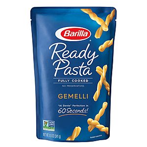 6-Pack 8.5-Oz Barilla Ready Penne Pasta $4.45 w/ S&S + Free Shipping w/ Prime or $25+