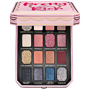 Too Faced 30-Shade Natural Lust Eyeshadow Palette $20, 16-Shade Pretty Rich Diamond Light Eyeshadow Palette $15 + Free Shipping