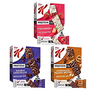 18-Count Kellogg's Special K Protein Bars Variety Pack (Strawberry, Double Chocolate, Chocolate Peanut Butter) $10.80 w/ S&S + Free S&H w/ Prime or $25+