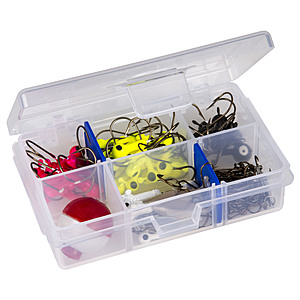 Flambeau Outdoors 1002 Tuff Tainer Fishing Tackle Box (w/ 2 Dividers, 6 Compartments) $1.65 + Free Shipping w/ Prime, Walmart+ or $25+