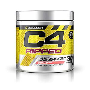 30-Serving Cellucor C4 Ripped Pre-Workout (Cherry Limeade) $17.40 w/ S&S + Free S&H w/ Prime or $25+