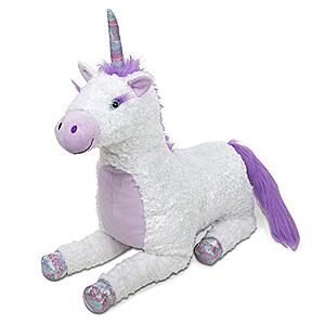 Melissa & Doug Jumbo Misty Unicorn Stuffed Plush Animal $25.50 + Free Shipping