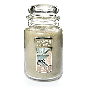 22-Oz Yankee Candle Classic Large Jar Candle (Sage & Citrus) $10 & More + Free Shipping w/ Prime or $25+