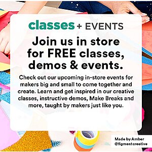 Michaels FREE In-Store Creative Classes: Jewelry Making, Rock Painting, Wood Burning & More (Sign-Up Not Required) $0
