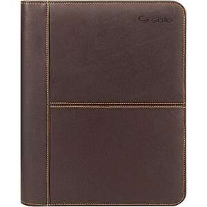 Solo New York Executive Leather Universal Padfolio Tablet Case (Espresso) $20 at Quill w/ Free S&H on $25+