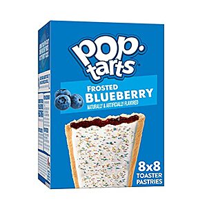 64-Count Frosted Pop-Tarts Toaster Pastries (Blueberry) $12.75  w/ S&S + Free Shipping w/ Prime or on $25+