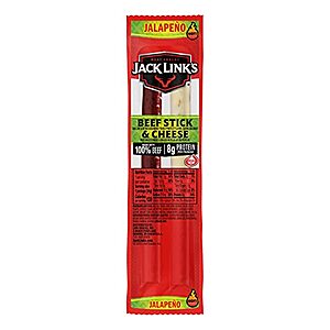16-Pack 1.2-Oz Jack Link’s Jalapeno Beef & Cheese Combo Snack Pack $11.55 w/ S&S + Free Shipping w/ Prime or $25+