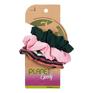 3-Count Goody Planet Goody Ouchless Hair Scrunchie $1.90 w/ Subscribe & Save