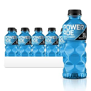 24-Pack 20-Oz POWERADE Sports Drink (Berry, Grape) $14.75 & More w/ Subscribe & Save