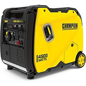 Champion Power Equipment 4500-Watt Portable Inverter Generator, RV Ready (200986) $565 & More + Free Shipping