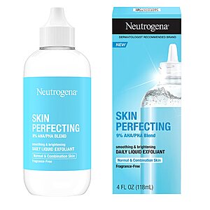 4-Oz Neutrogena Skin Perfecting Daily Liquid Facial Exfoliant (Normal & Combination Skin) $8.15 w/ S&S + Free Shipping w/ Prime or on $25+