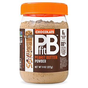 8-Oz PBfit BetterBody Foods All-Natural Peanut Butter Powder (Chocolate) $3.90 w/ S&S + Free Shipping w/ Prime or on $25+