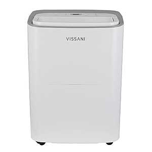 Vissani 35-Pint Dehumidifier (ENERGY STAR, White) $95 + Free Shipping
