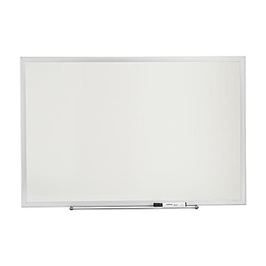 3' x 2' Staples Standard Durable Melamine Dry-Erase Whiteboard w/ Aluminum Frame $18.45 + Free Shipping
