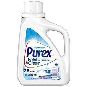 Purex Liquid Laundry Detergent: Buy 1 Get 2 Free (3 for $8.09) at Walgreens w/ Free Store Pickup on $10+