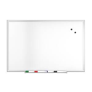 3' x 2' TRU RED Magnetic Steel Dry Erase Board (Satin Frame) $27 + Free Shipping