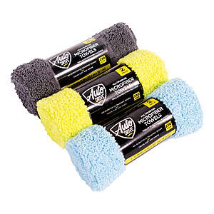 2-Pack Auto Drive Microfiber Multi-Purpose Cleaning Towel (Assorted Colors) $1.97 at Walmart w/ Free Store Pickup
