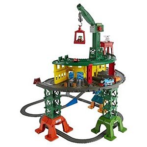 Thomas & Friends Super Station Railway Train Track Set $40 + Free Shipping