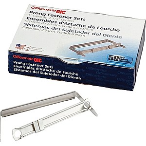 50-Count Officemate Prong Fasteners (1" Capacity) $2 + Free Shipping