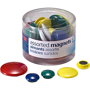 30-Pack OIC Assorted Magnets $2.50 + Free Shipping