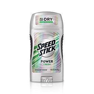 Speed Stick Power Antiperspirant Deodorant for Men, Fresh - 3 Ounce (6 Pack) Only $10.77 or $9.64 w/15% off S&S AND MORE!