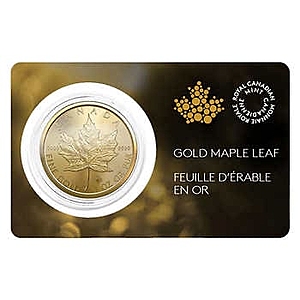 1 oz Canada Maple Leaf Gold Coin - $2069.99