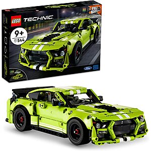 LEGO Technic Ford Mustang Shelby GT500 Building Kit (42138, 544-Pieces) $40 + Free Shipping