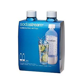 Sodastream 1-Liter Carbonating Bottles 2 PACK $2.50 each Walmart ymmv $5