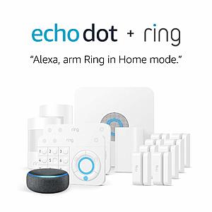Ring Alarm 14-Piece Home Security Kit + Echo Dot 3rd Gen Smart Speaker $229 & More + Free Shipping
