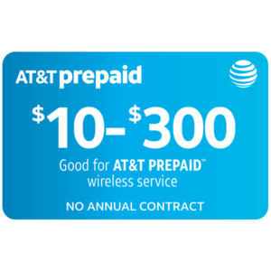 AT&T Pre-paid and Cricket Wireless gift cards, $10 off $75 + 4X fuel points and more, Kroger Gift Cards
