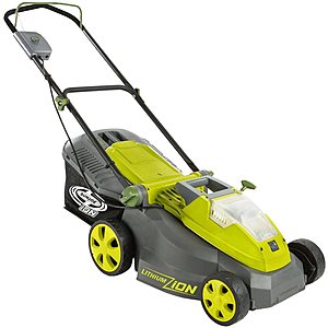 Woot, Sun Joe iON16LM 40-Volt 16-Inch Brushless Cordless Lawn Mower, Kit (w/4.0-Ah Battery + Quick Charger), ION16LM, $159.99, free shipping for Prime members