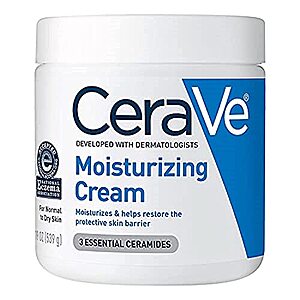 Amazon, Save $20 when you buy $45 of select beauty items, 4x Dove men body wash + 6x Degree antiperspirant, $24.67, 3x 19 oz Cerave moisturizing cream, $30.67 + more