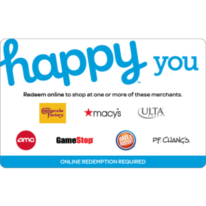 Kroger Gift Cards : Receive 15% bonus on Happy e-Gift Cards, $57.50 gift card for $50, Fandango $25 e-gift card for $20 + 4X fuel points