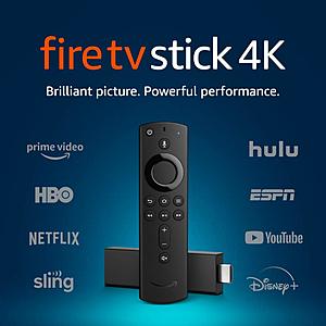 Fire TV Stick 4K streaming device $24.99