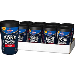 Swanson Sipping Bone Broth, Beef Bone Broth, 10.75 OZ Cup, Pack of 8 $11.32