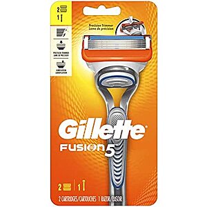 Walgreens Pickup:- Gillett Fusion 5 Razor with 2 blades  2 for 9.84 + tax $9.84