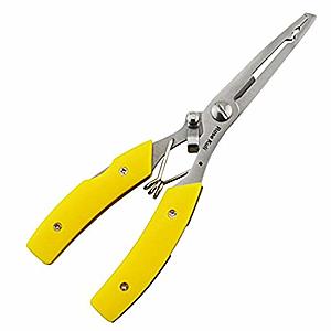 ROSE KULI Fishing Pliers - Stainless Steel Hook Remover Saltwater Multitools Pliers Split Ring Opener Braid Cutters Wire Cutters 4 Color Available $3.5