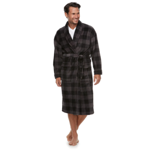 Men's & Women's Plush Robes: Croft & Barrow or Sonoma Goods for Life $16.00 + Free Store Pickup