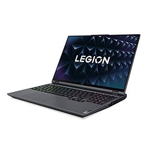 Lenovo Legion 5 Pro 16" Gaming Laptop, QHD 165Hz, AMD Ryzen 7, NVIDIA GeForce RTX 3070, 16GB RAM, 512GB SSD, Windows 11 Home, Storm Grey, 82JQ00F9US - $1399