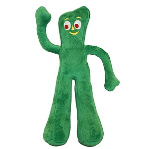 9" Multipet Gumby Squeaky Plush Dog Toy $2.80