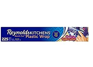 225-Sq Ft Reynolds Kitchens Quick Cut Plastic Wrap Roll $2.59 w/ S&S + Free Shipping w/ Prime or on orders over $25