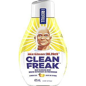 16-Oz Mr. Clean Deep Cleaning Mist Multi-Surface Spray Refill (Lemon Zest) $1.94 w/ S&S + Free Shipping w/ Prime or on orders over $25