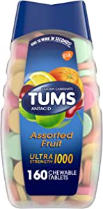 160-Count TUMS Ultra Strength Antacid Chewable Tablets (Assorted Fruit) $5.59 w/ S&S + Free Shipping w/ Prime or on orders over $25