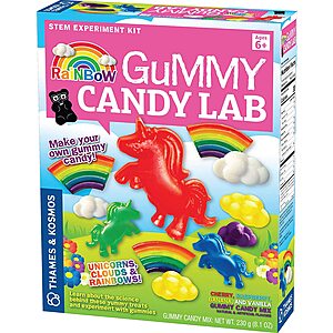 Thames & Kosmos Kid's Unicorns, Clouds & Rainbows Gummy Candy Lab $7.83 + Free Shipping w/ Prime or on orders over $25