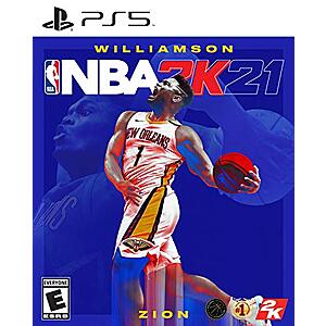 NBA 2K21 (PS5 or Xbox Series X) $4 + Free Store Pickup