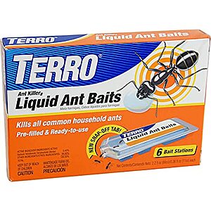 6-Count TERRO T300 Liquid Ant Baits $4.54 + Free Shipping w/ Prime or on orders over $25