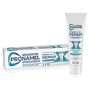 3.4-Oz Sensodyne Pronamel Intensive Enamel Repair Toothpaste (Extra Fresh) $5 w/ S&S + Free Shipping w/ Prime or on orders over $25