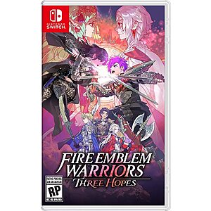 Fire Emblem Warriors: Three Hopes (Nintendo Switch) $22.66 + Free Shipping w/ Prime or on orders over $25